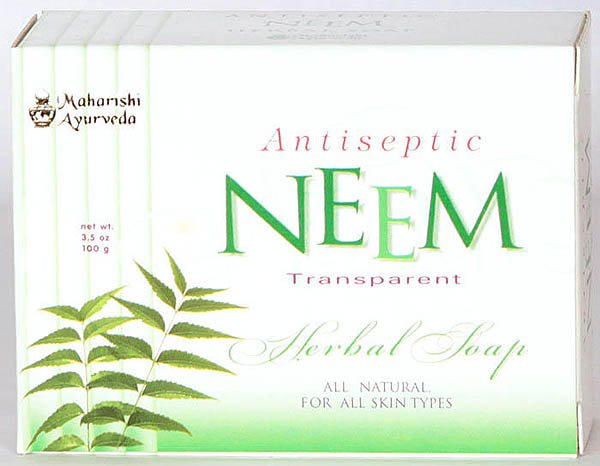 Antiseptic Neem Transparent Herbal Soap (All Natural for All Skin Types) (Price per Pair) - book cover