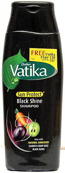 Dabur Vatika - Black Shine Shampoo - book cover