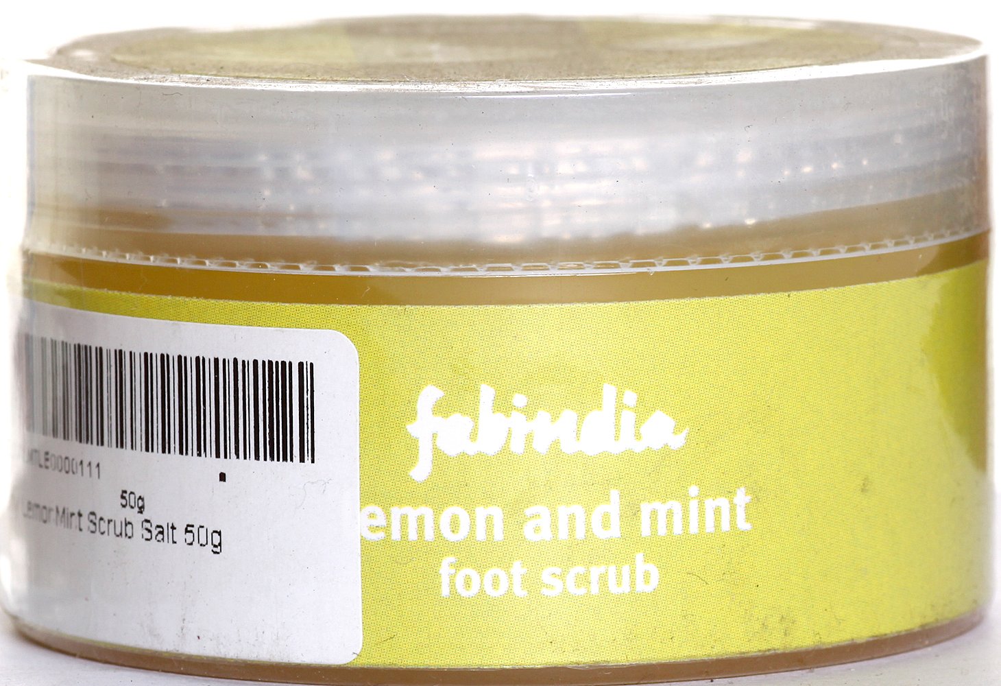 Fabindia Lemon And Mint Foot Scrub - book cover