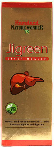 Jigreen Liver Health (Hamdard Natur Wonder) - book cover