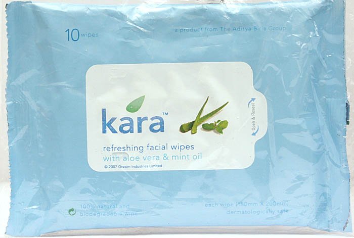 Kara - Refreshing Facial Wipes With Aloe Vera & Mint Oil - book cover
