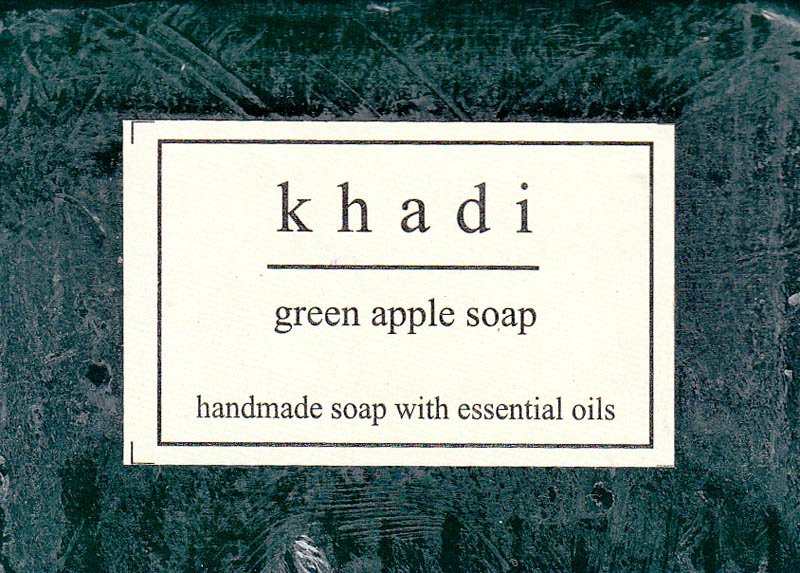 Khadi Green Apple Soap - book cover