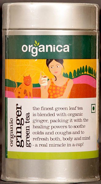 Organic Ginger Green Tea - book cover