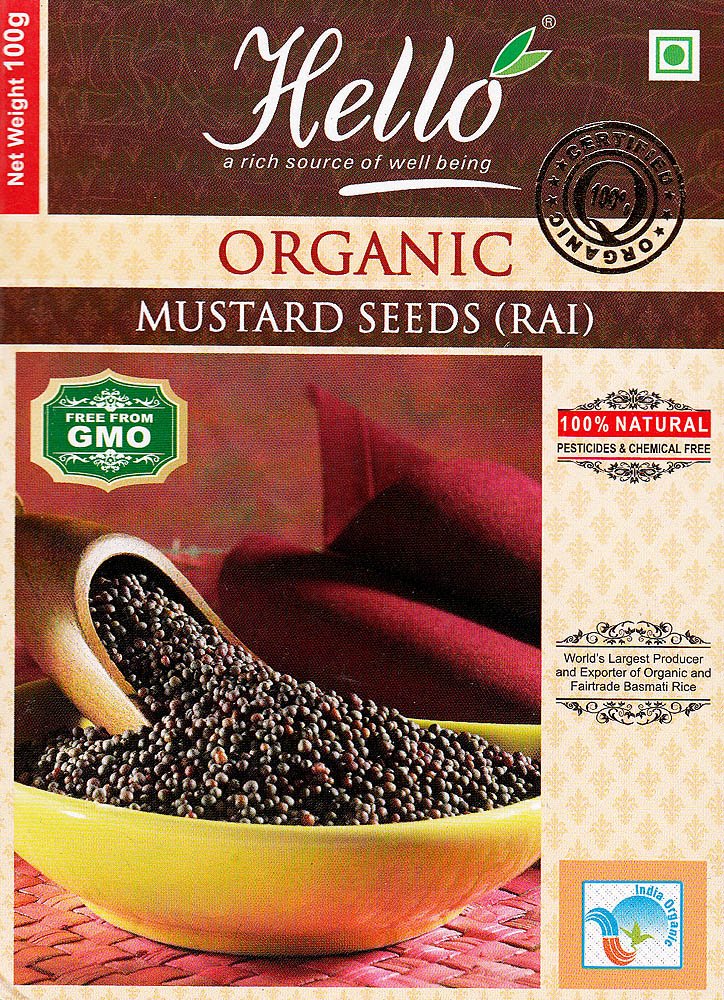 Organic Mustard Seeds (Rai) - book cover