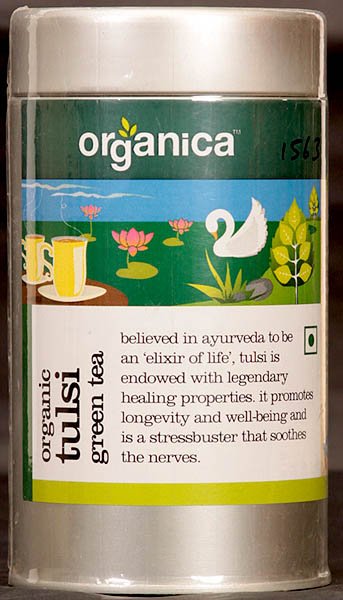 Organic Tulsi Green Tea - book cover