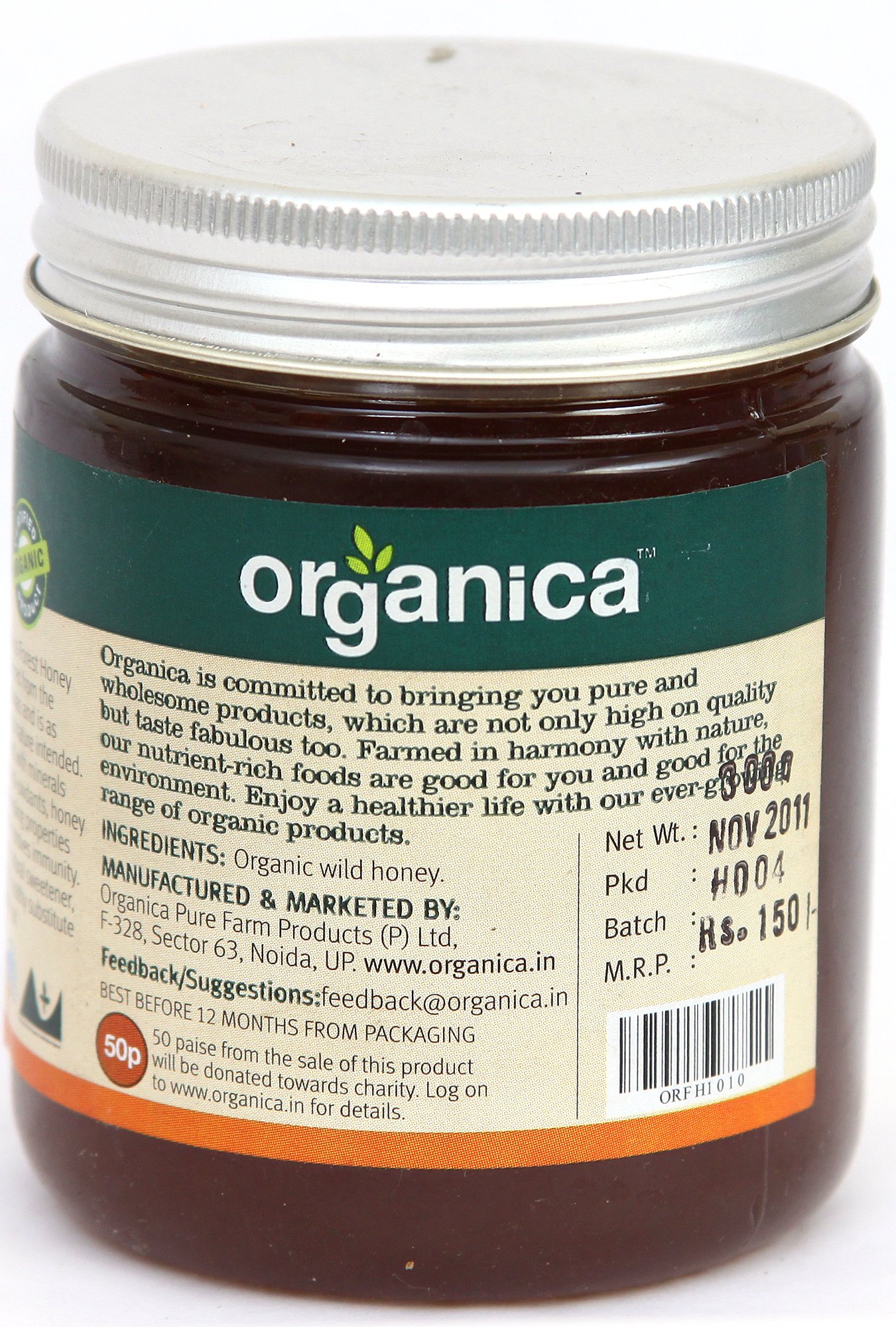Organica Forest Honey - book cover