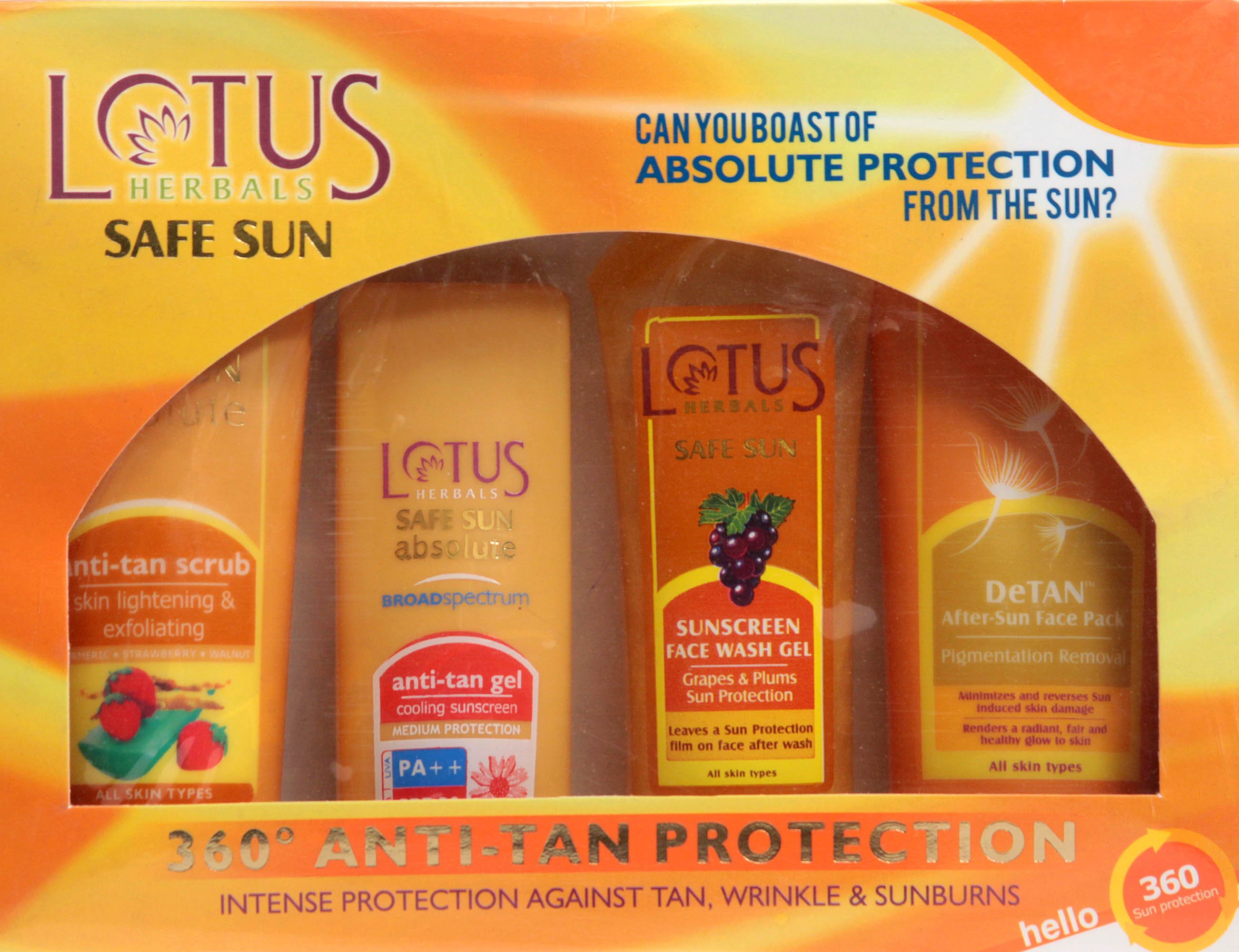 Safe Sun 360 Anti-Tan Protection: Intense Protection Against Tan Wrinkle & Sunburns - book cover
