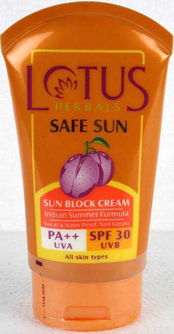 Safe Sun-Sun Block Cream (Indian Summer Formula) - book cover