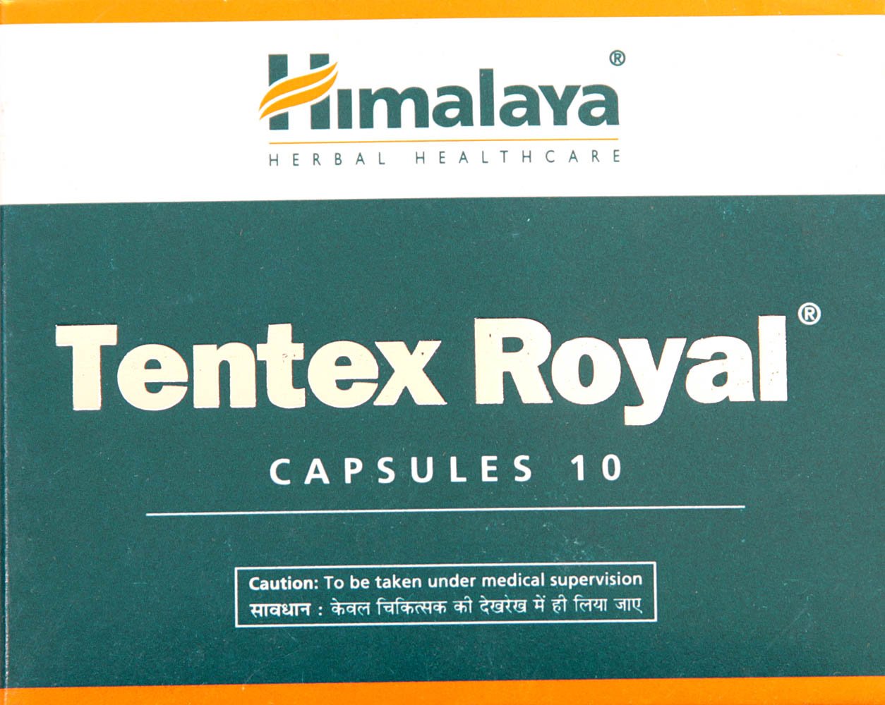 Tentex Royal Capsules (10 Capsules) - book cover