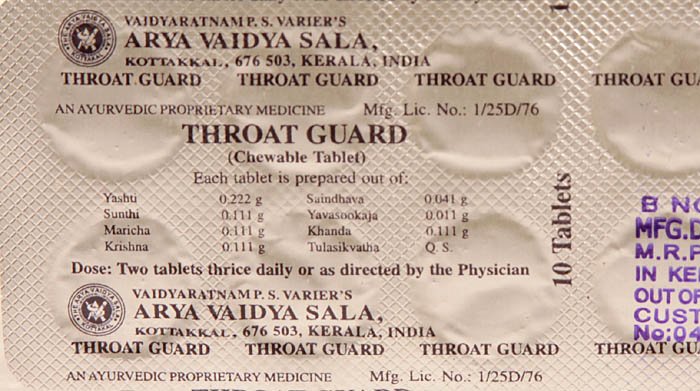 Throat Guard ( Chewable Tablet) - book cover
