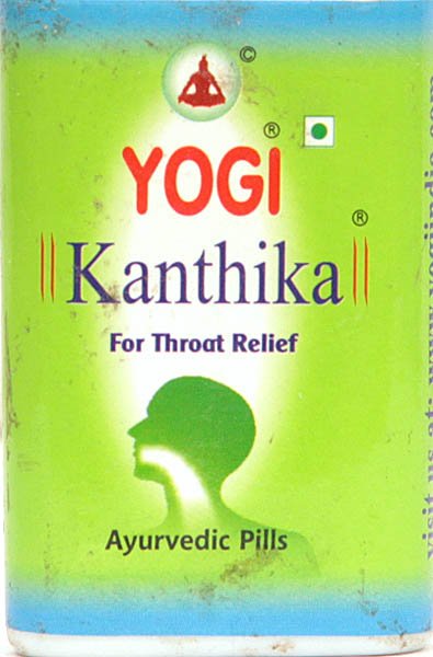 Yogi Kanthika – For Throat Relief (140 Pills) - book cover