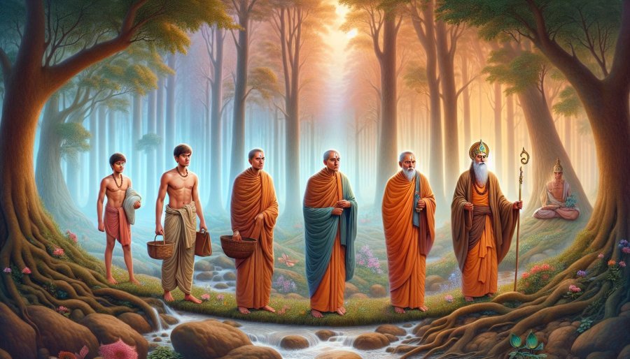 Mahabharata Section XCI - Types of Munis and their way of life for spiritual merit