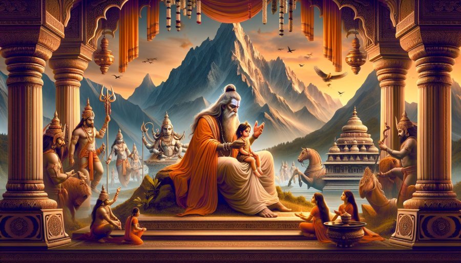 Mahabharata Section CXX - Pandu's Search for Progeny: A Tale of Asceticism and Sacrifice