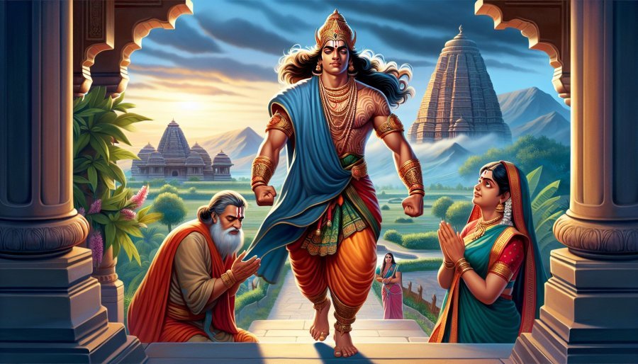 Mahabharata Section CLXIII - Protecting Brahmanas from the Rakshasa: Kunti's Plan with Bhima