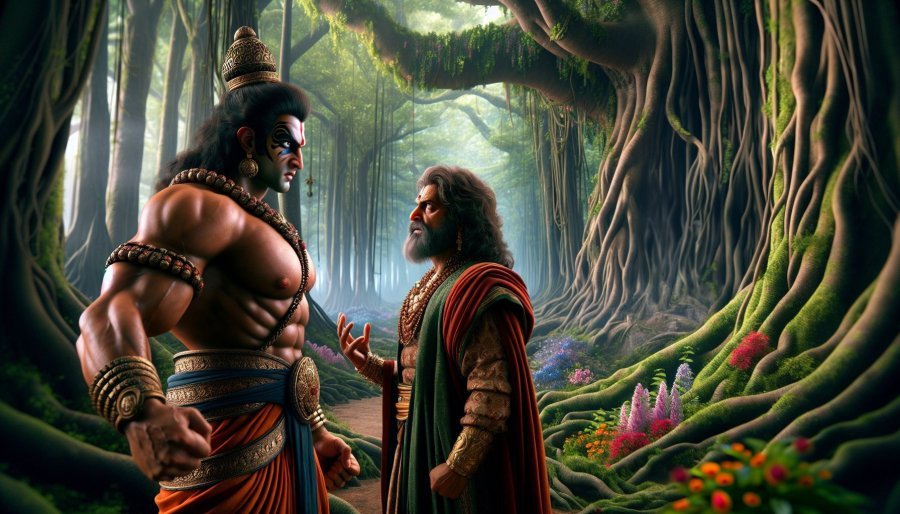 Mahabharata Section XXXIII - Wisdom of Bhimasena: How Yudhishthira Should Reclaim Kingdom