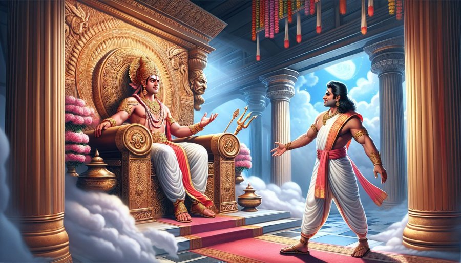 Mahabharata Section XLVII - Arjuna's Origin Revealed: Story of Nara and Narayana - Mahendra's Message