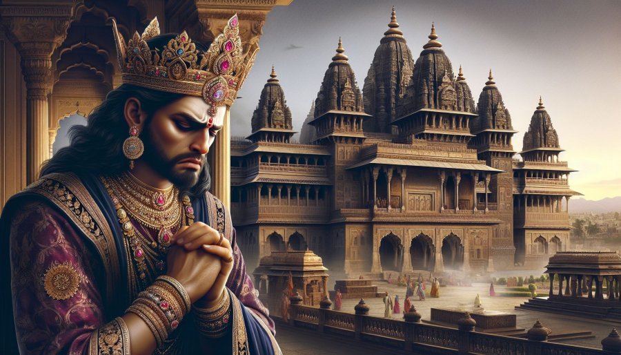 Mahabharata Section XLVIII - Dhritarashtra's Fear of Arjuna's Wrath: A Marvellous Feat