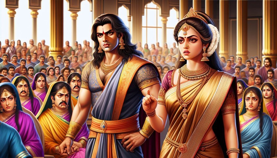 Mahabharata Section LVI - Dramatic tale of Nala and Damayanti's love and devotion