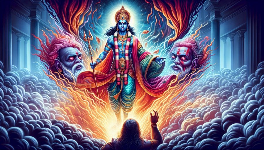 Mahabharata Section LVIII - The Story of Kali and Nala: Gods Protect King Nala