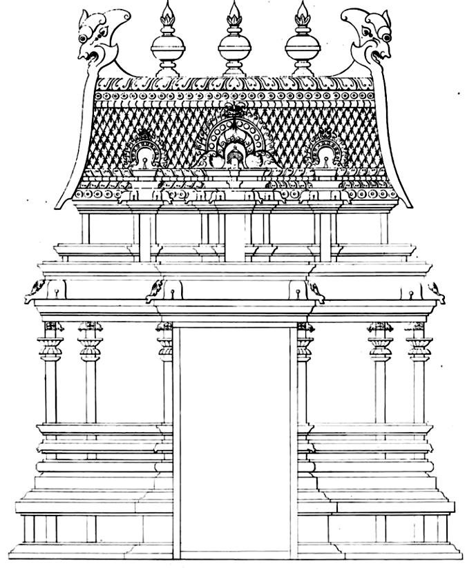 One-storeyed Gopura