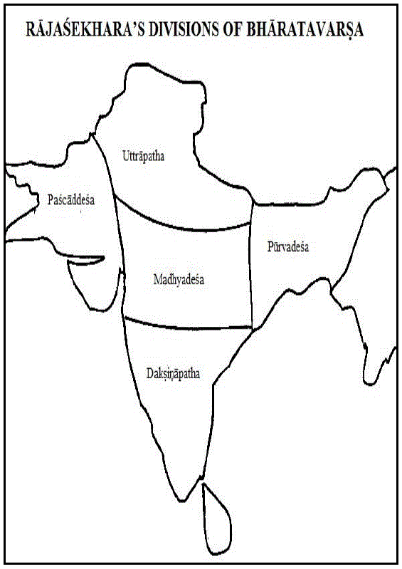 Bharatavarsha according to Rajashekhara