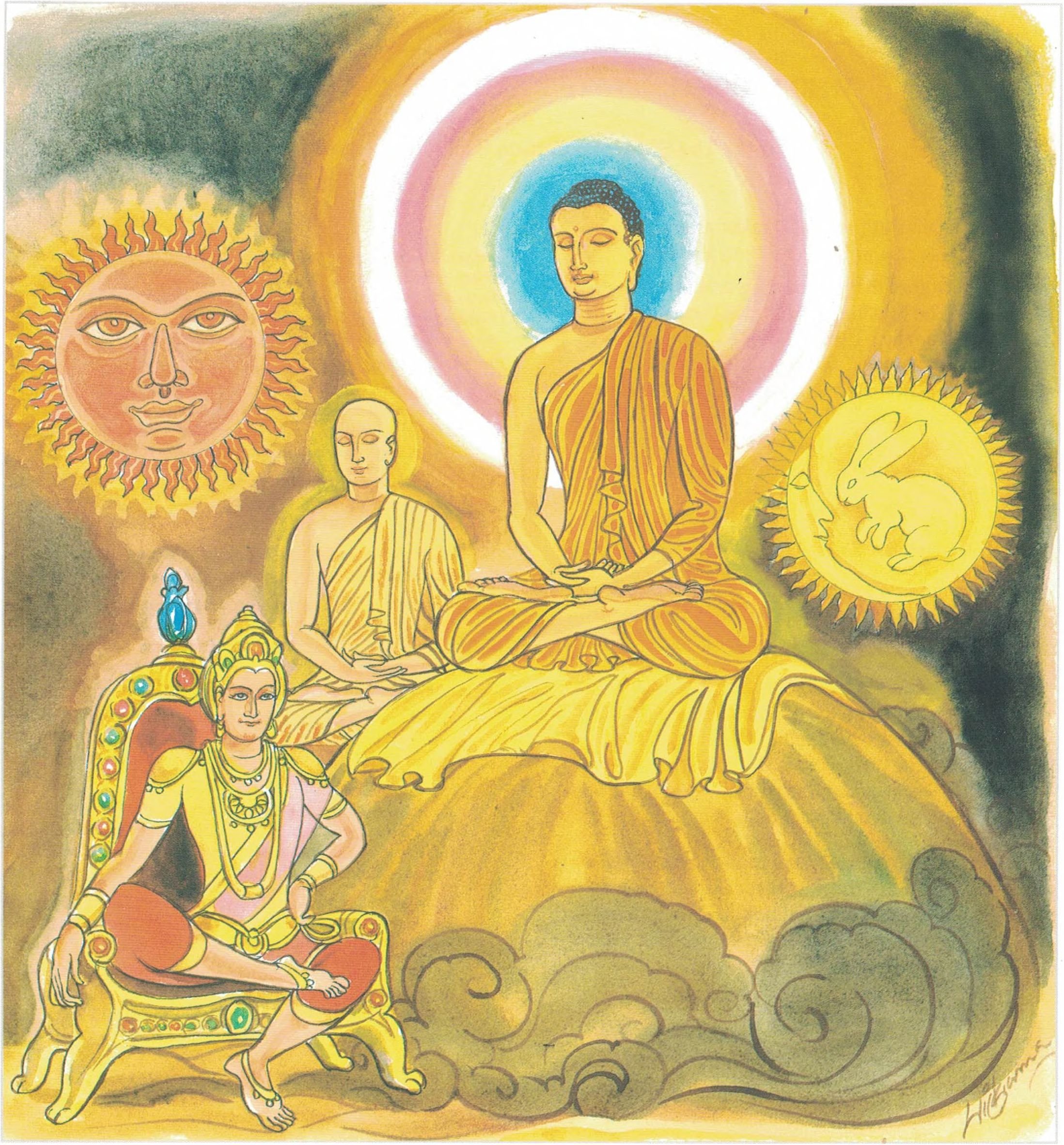 The Buddha Shines Day And Night‌‌