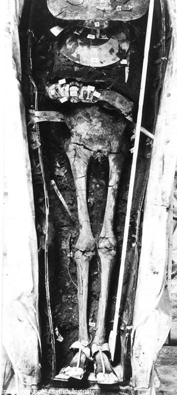 King Tut Mummy Burton Carter Griffith Institute