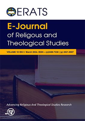 E-Journal of Religious and Theological Studies - book cover