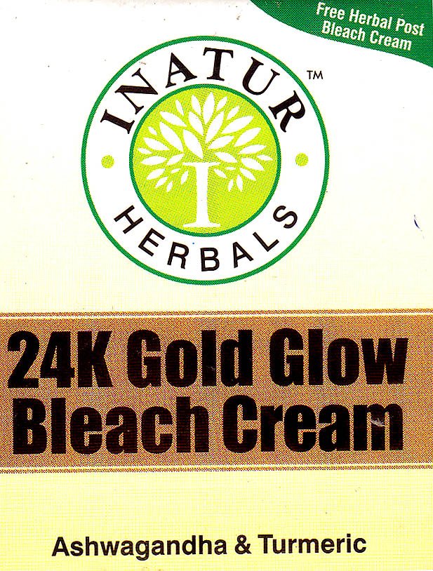 24K Gold Glow Bleach Cream - book cover