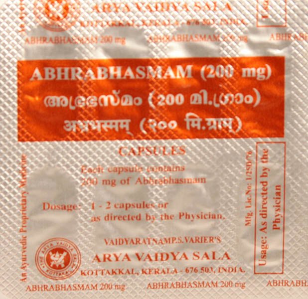 Abhrabhasmam (10 Capsules) - book cover