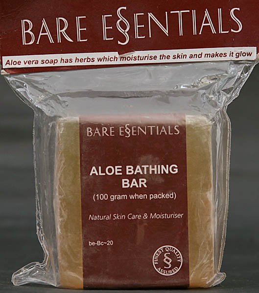 Aloe Bathing Bar (Musk) - Natural Skin Care & Moisturiser (Price Per Pair) - book cover