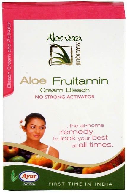 Aloe Fruitamin Cream Bleach - book cover