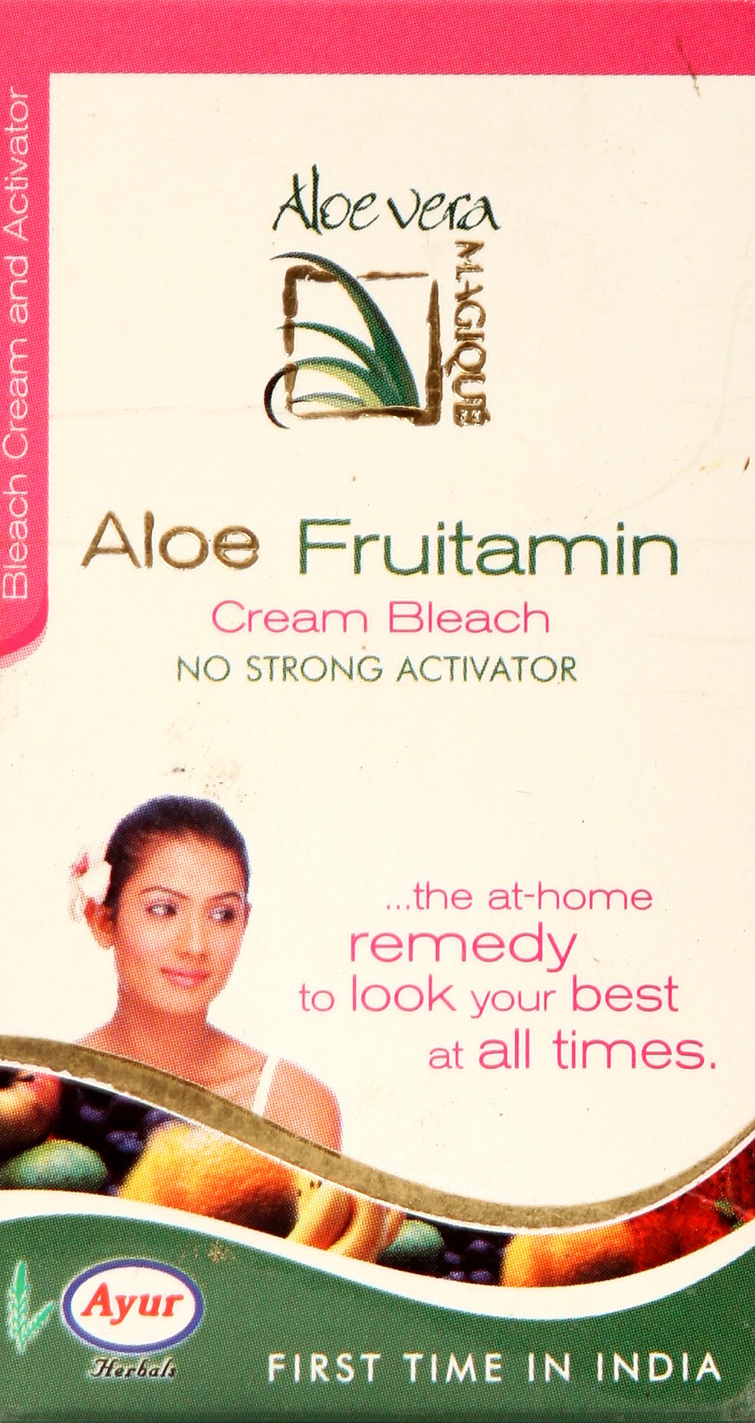 Aloe Fruitamin Cream Bleach - book cover