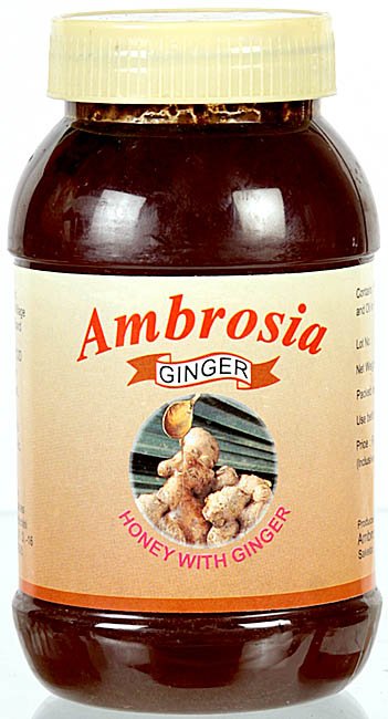 Ambrosia Ginger Honey with Ginger - book cover