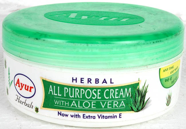 Ayur All Purpose Cream (With Aloe Vera) - book cover