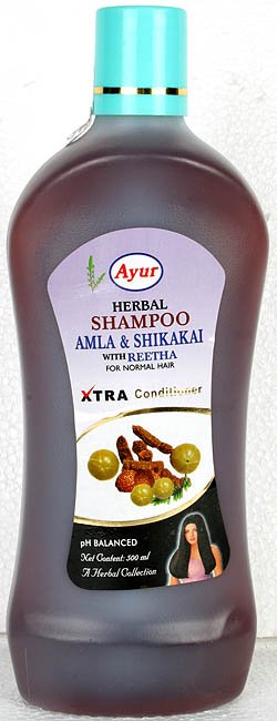 Ayur Herbal Shampoo (Amla & Shikakai with Reetha) For Normal Hair - book cover