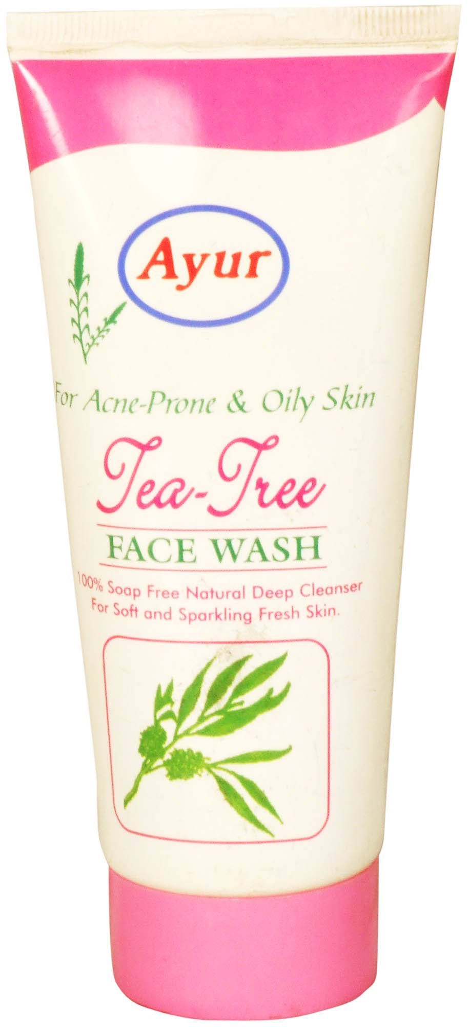 Ayur Tea Tree Face Wash (For Acne-Prone & Oily Skin) - book cover