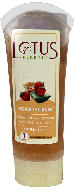 Berryscrub - Strawberry & Aloe Vera (Face Wash Scrub Gel) - book cover