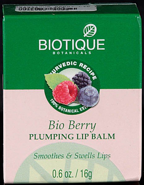 Bio Berry Plumping Lip Balm Smoothes & Swells Lips (100% Botanical Extracts) - book cover