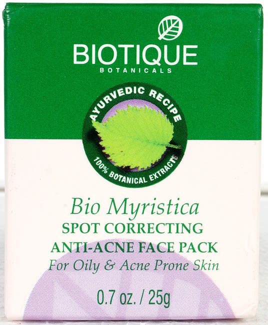 Bio Myristica Spot Correcting Anti-Acne Face Pack (For Oily & Acne Prone Skin) - book cover