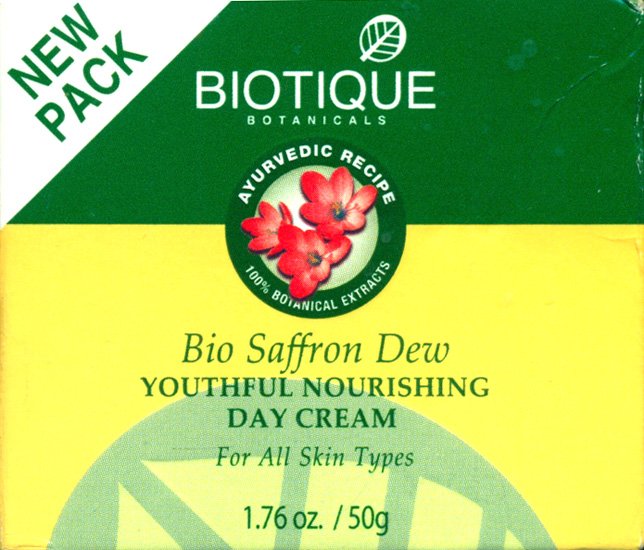 Bio Saffron Dew Youthful Nourishing Day Cream (For All Skin Types) - book cover