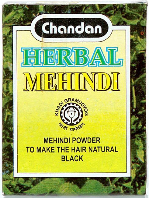 Chandan Herbal Mehindi (Mehindi Powder to make the Hair Natural Black) - book cover