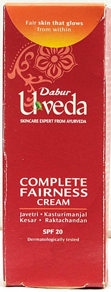 Dabur Uveda - Complete Fairness Cream - book cover