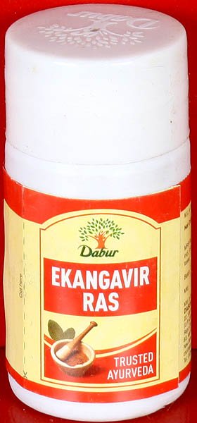 Ekangavir Ras (Trusted Ayurveda) (40 Tablets) - book cover