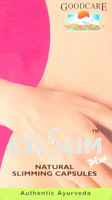 Ezi Slim Plus - Natural Slimming Capsules (Authentic Ayurveda) (60 Capsules) - book cover