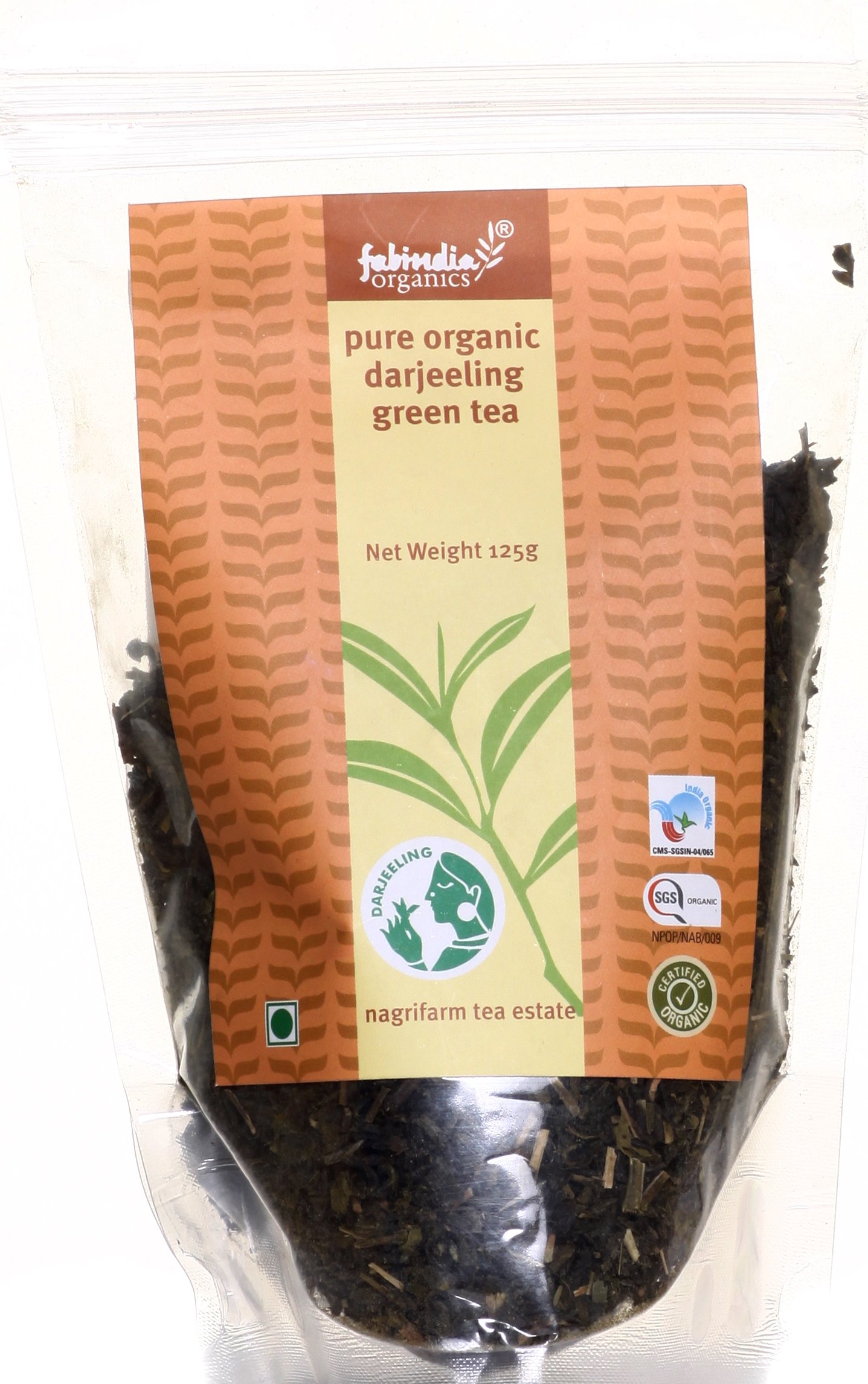 Fabindia Organic Pure Organic Darjeeling Green Tea - book cover