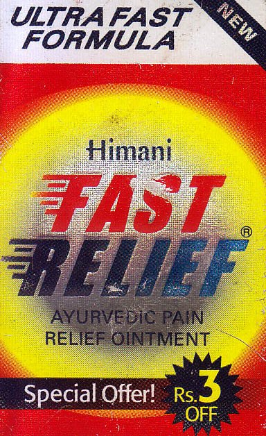 Fast Relief : Ayurvedic Pain Relief Ointment - book cover