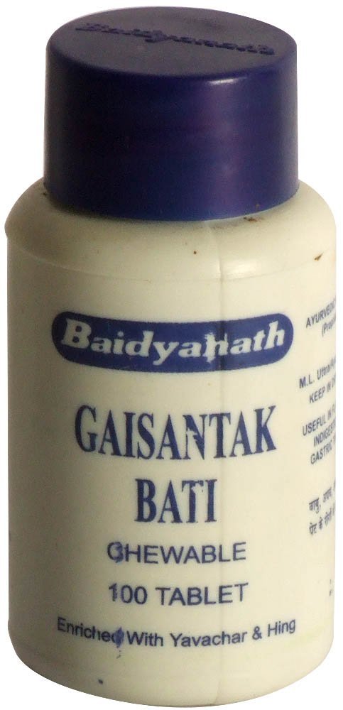 Gaisantak Bati : Chewable (100 Tablets) - book cover