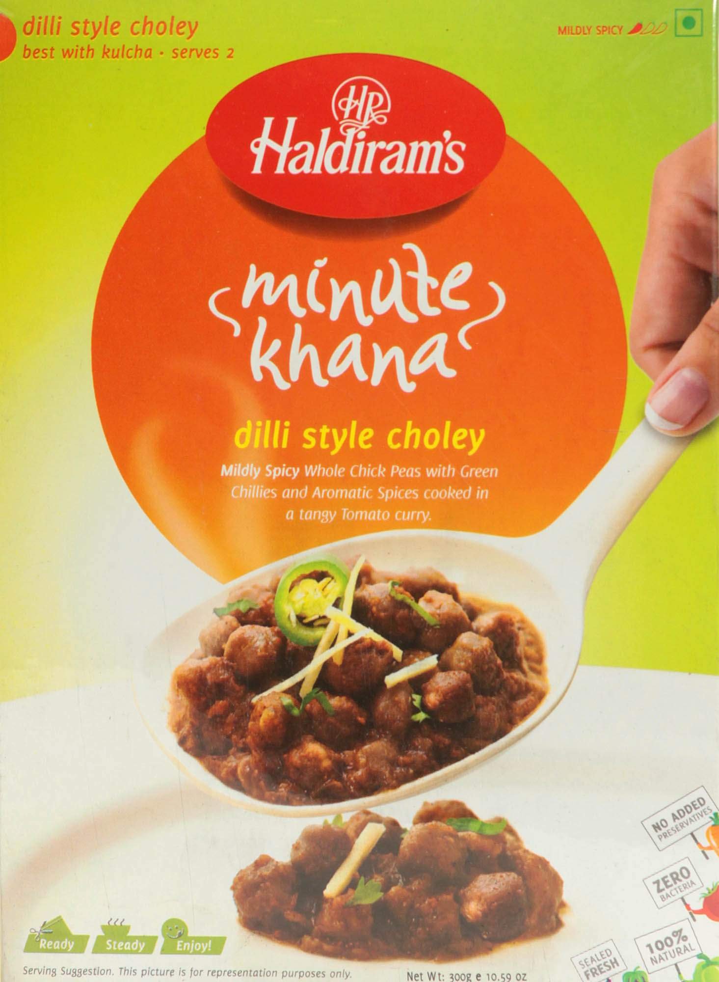 Haldiram's 5 Minute Food - Dilli Style Choley - book cover