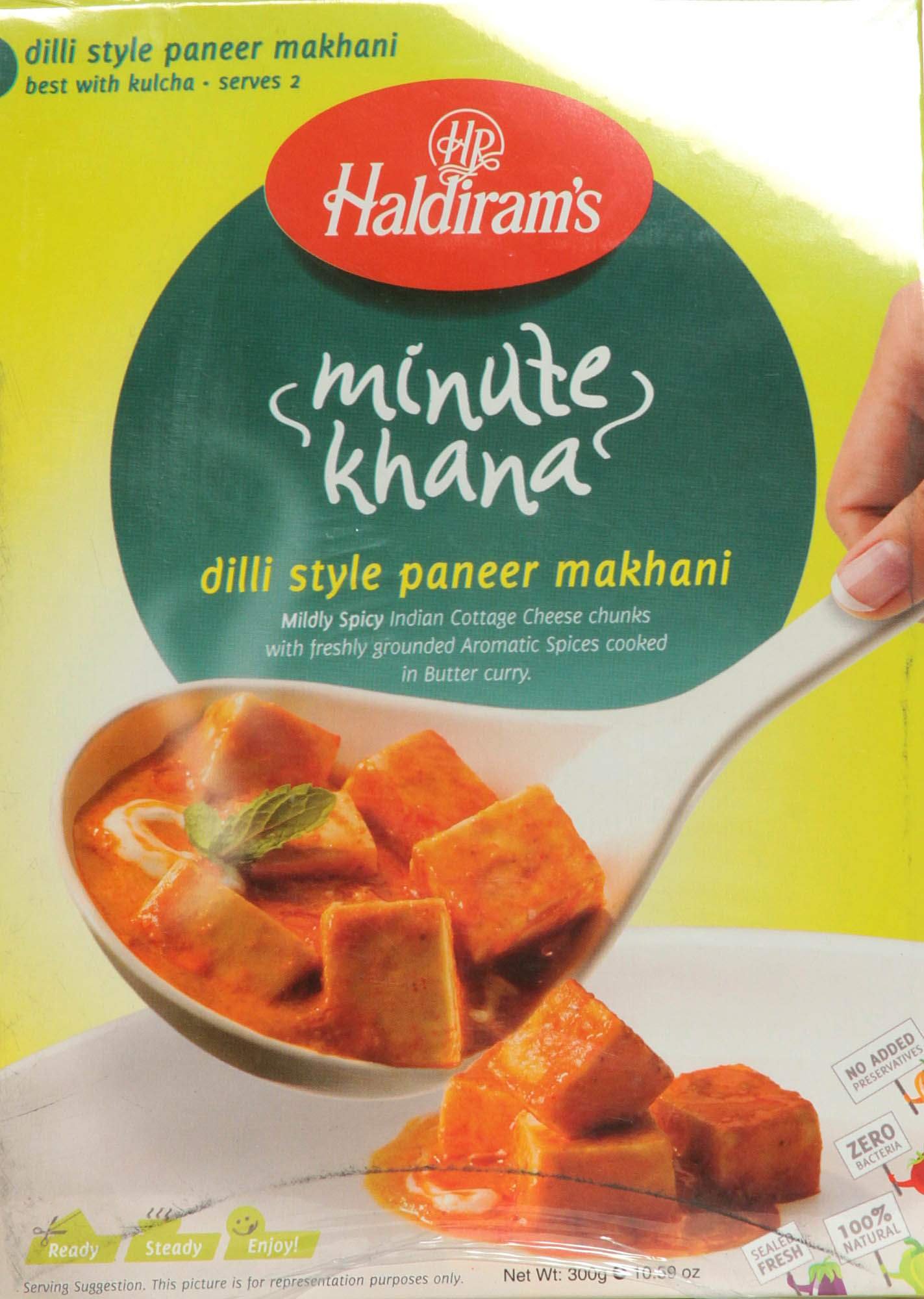 Haldiram's 5 Minute Food - Dilli Style Paneer Makhani - book cover